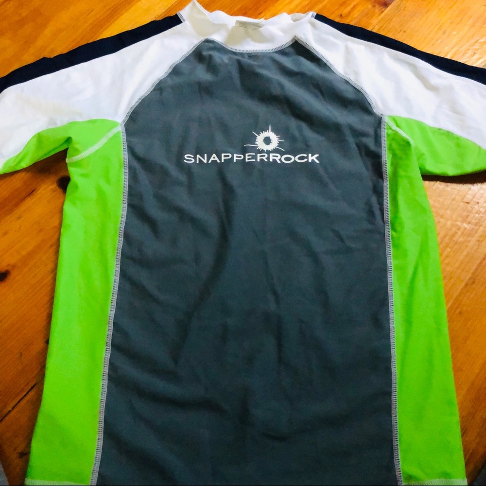 BOYS SNAPPERROCK RASHGAURD